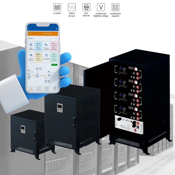 Стойка/шкаф Система накопления энергии с литиевой батареей